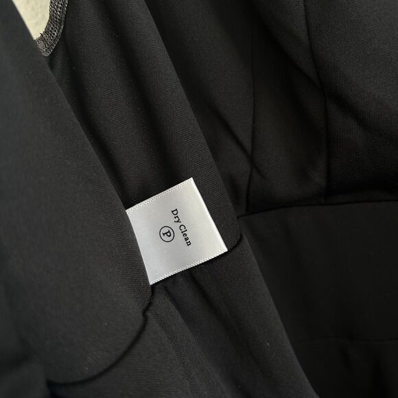 Coldwater Creek Dress Size M Petite Gray Pattern Fairy Grunge Romantic Formal - Picture 11 of 14